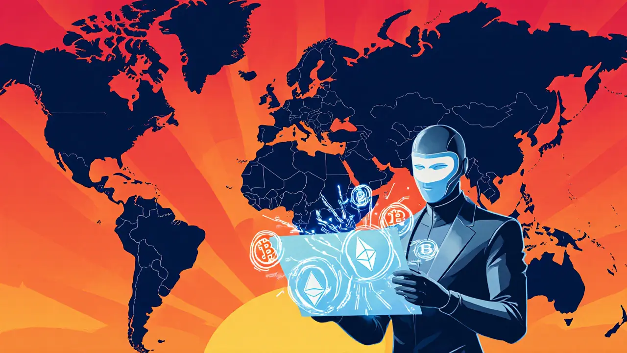 Indice mondial d'adoption des cryptomonnaies 2025 par pays
