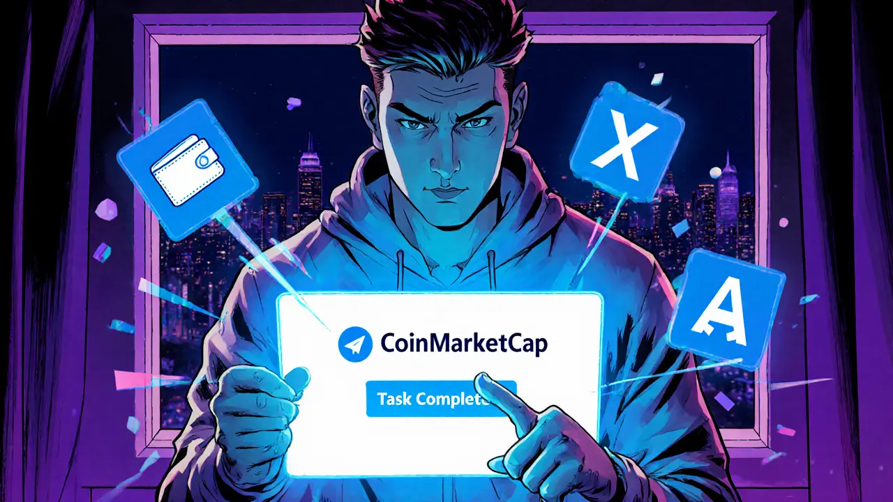 KALA Airdrop 3e étape : Comment participer à la campagne KALATA X CMC en 2025