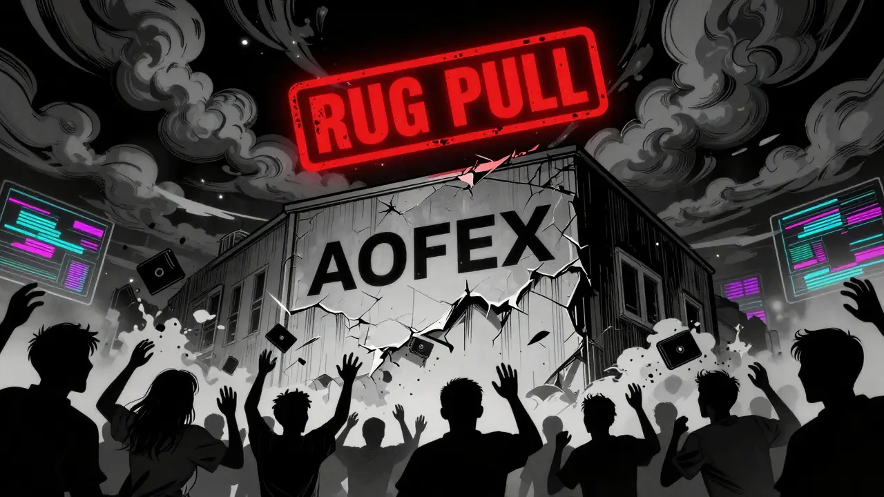 AOFEX crypto exchange review : un échange de cryptomonnaies qui a disparu