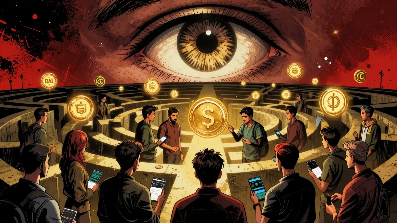 Des utilisateurs iraniens échangent des stablecoins sur Polygon, échappant à une surveillance étatique omniprésente.