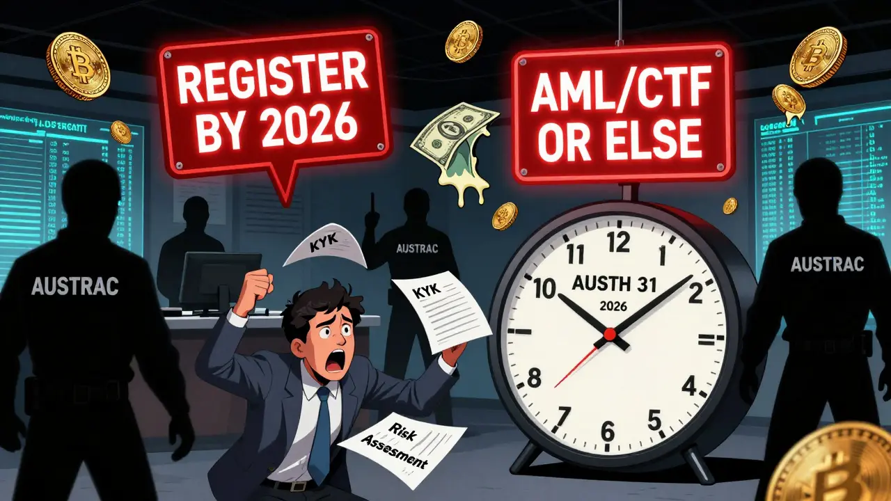 Exigences d'enregistrement AUSTRAC pour les échanges de cryptomonnaies en Australie