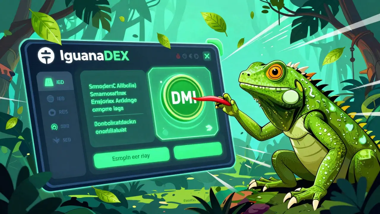 IguanaDEX Crypto Exchange : Avis complet sur la DEX spécialisée Etherlink