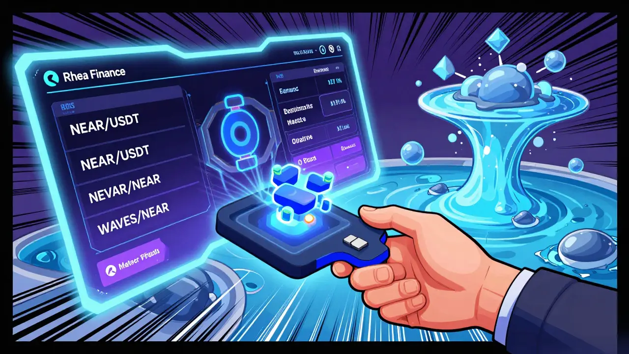 Rhea Finance : Avis complet sur l'échange crypto décentralisé sur NEAR Protocol