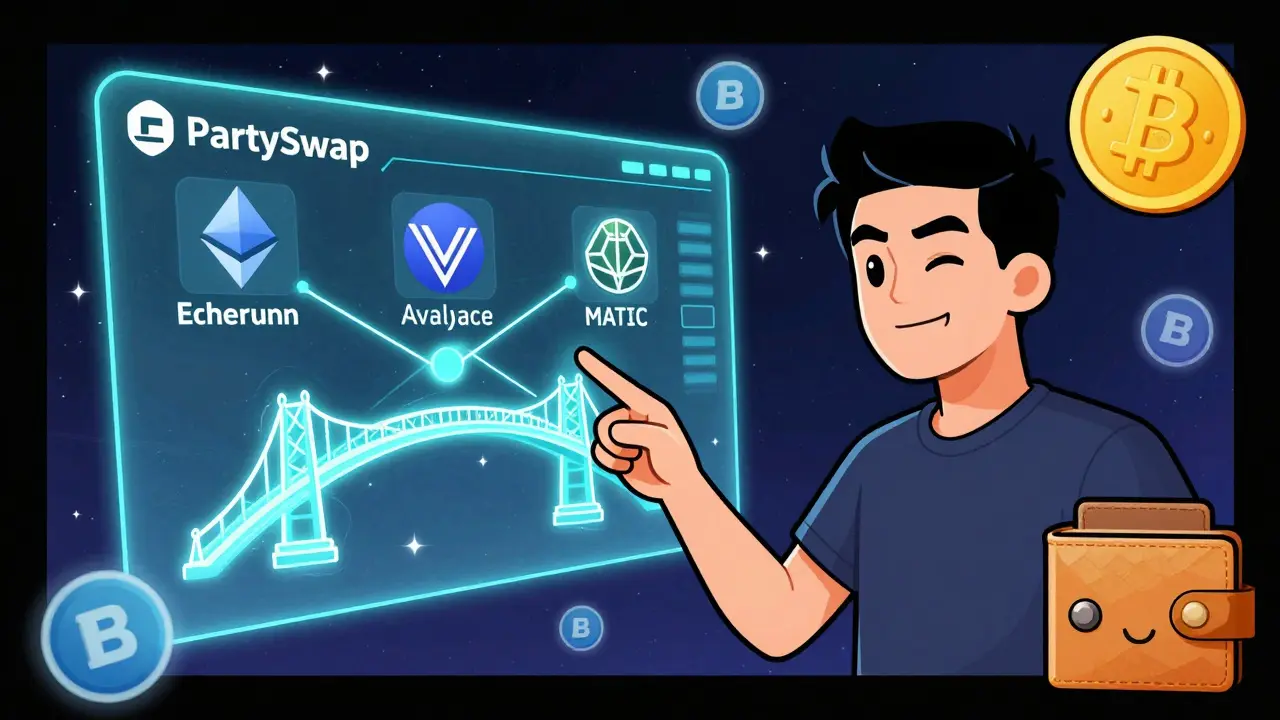 PartySwap : avis complet sur cette bourse décentralisée pour les débutants en crypto