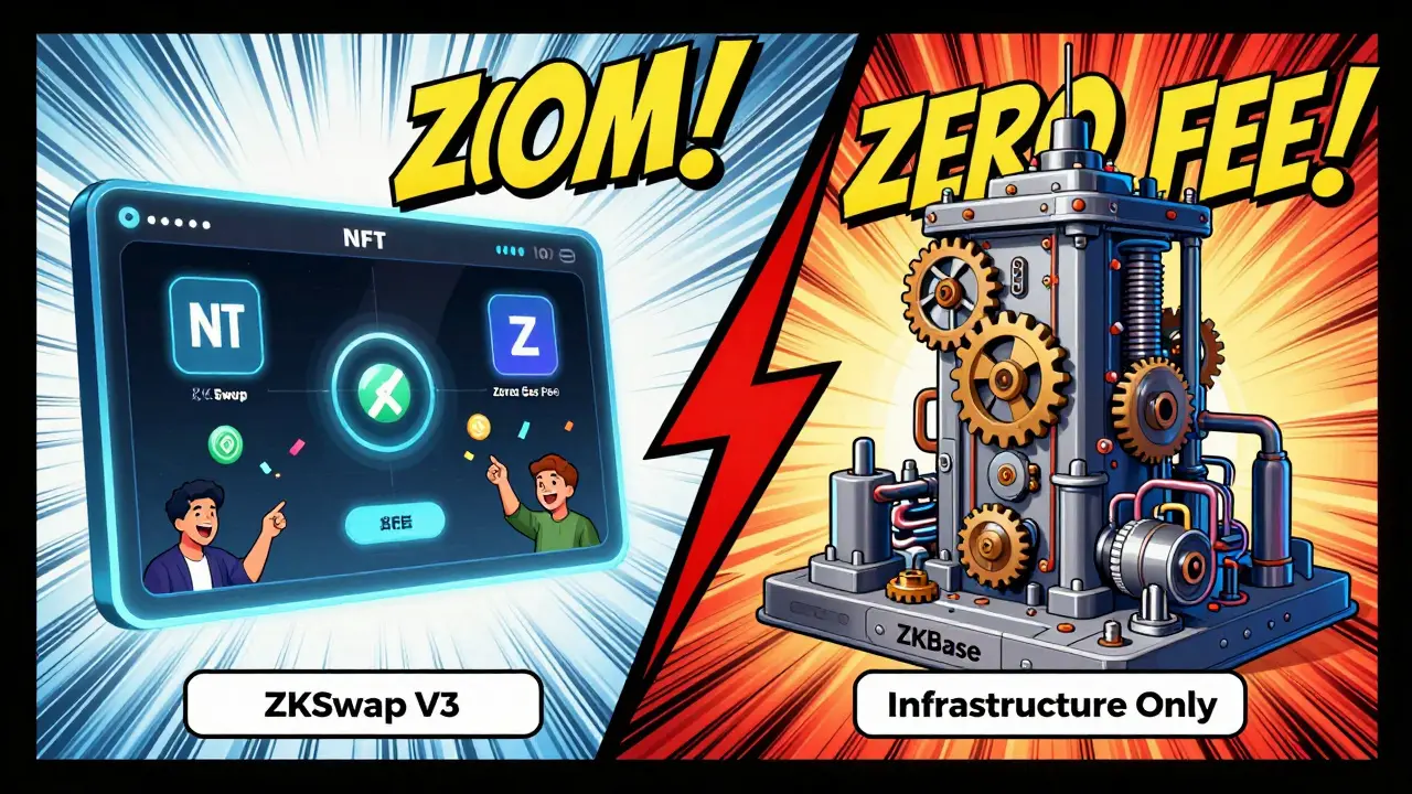 ZKSwap V3 Airdrop : Détails sur la distribution de tokens ZKS par ZKBase