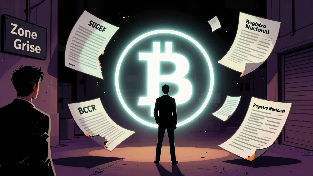 Zone grise légale pour les cryptomonnaies au Costa Rica en 2026