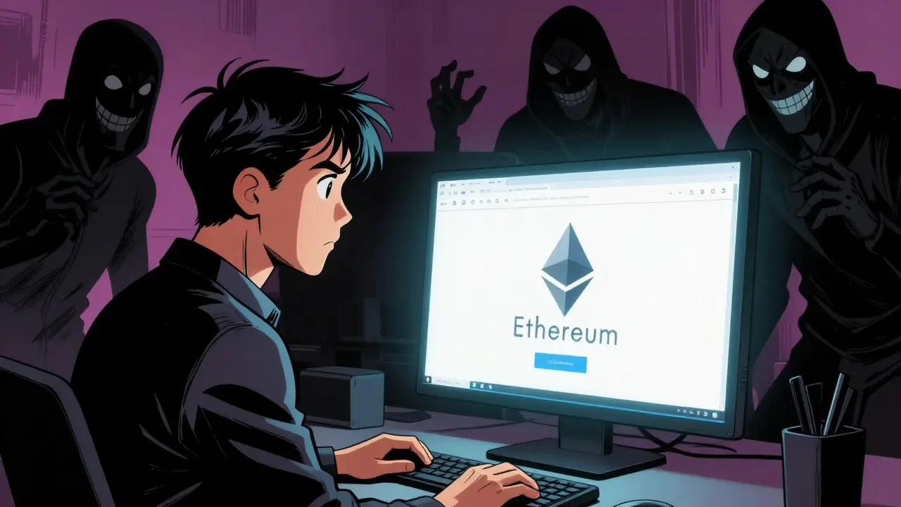 Avis sur EtherMuim : Attention aux arnaques et confusions avec Ethereum