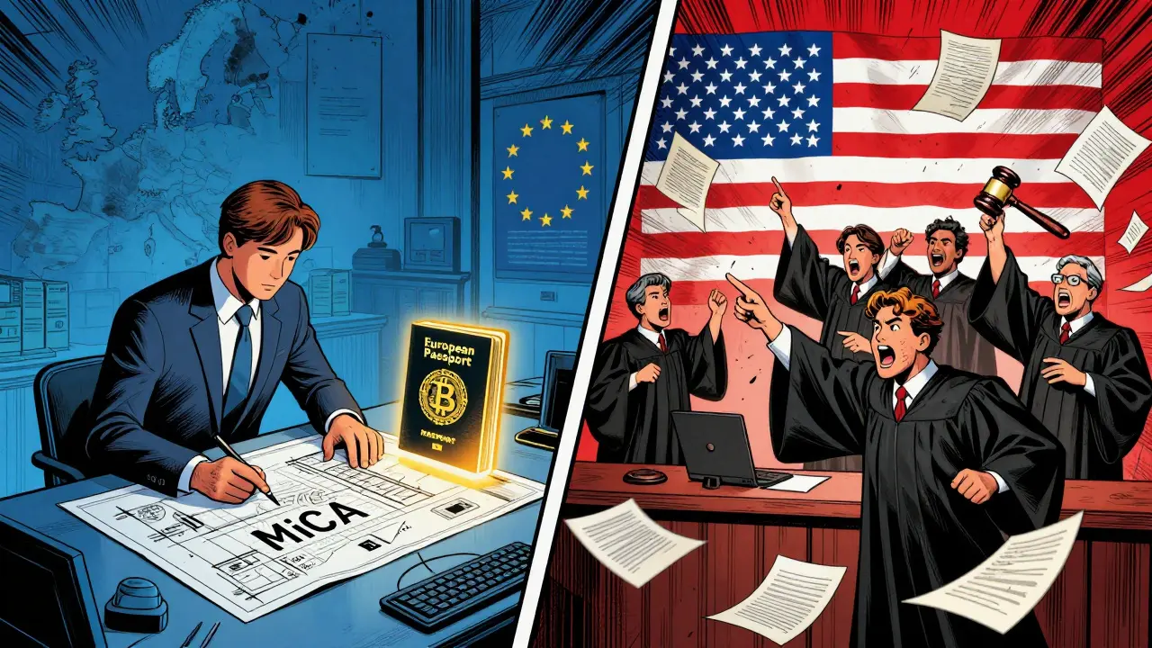 Crypto Trading : Les différences de réglementation entre l'UE et les USA