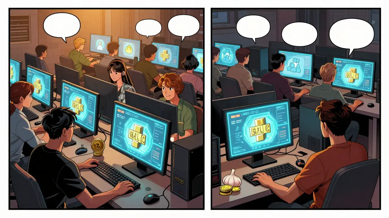 Mineurs communautaires utilisant PC standards pour GRLC