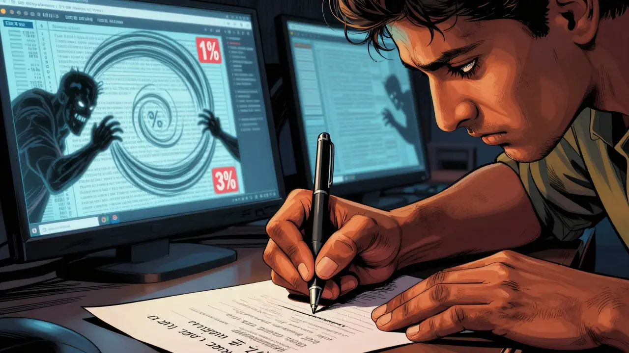 Art de BD : écriture manuelle d'une phrase de récupération face aux risques fiscaux
