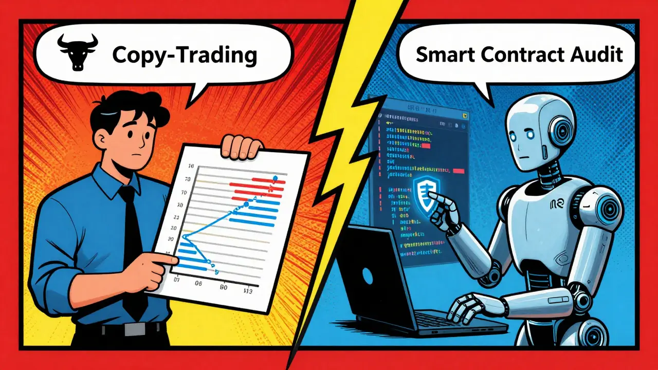 Illustration comparant 0x0.com et 0x0.ai avec un éclair séparateur.