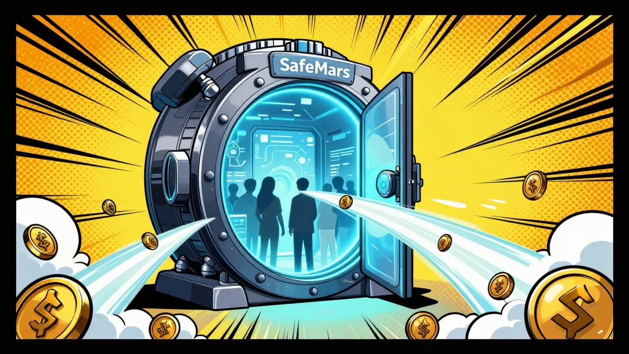 SafeMars (SMARS) : Qu'est-ce que ce token DeFi et comment fonctionne-t-il ?