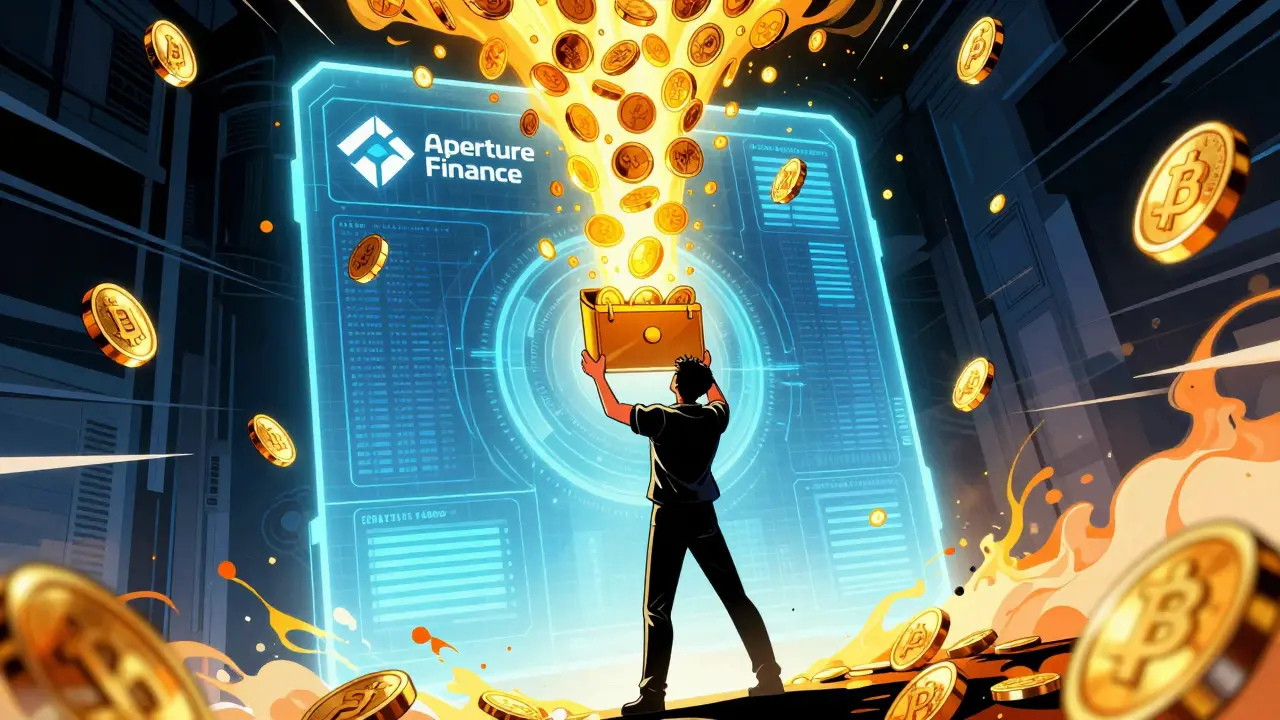 Utilisateur réclamant des tokens dorés dans un style bande dessinée