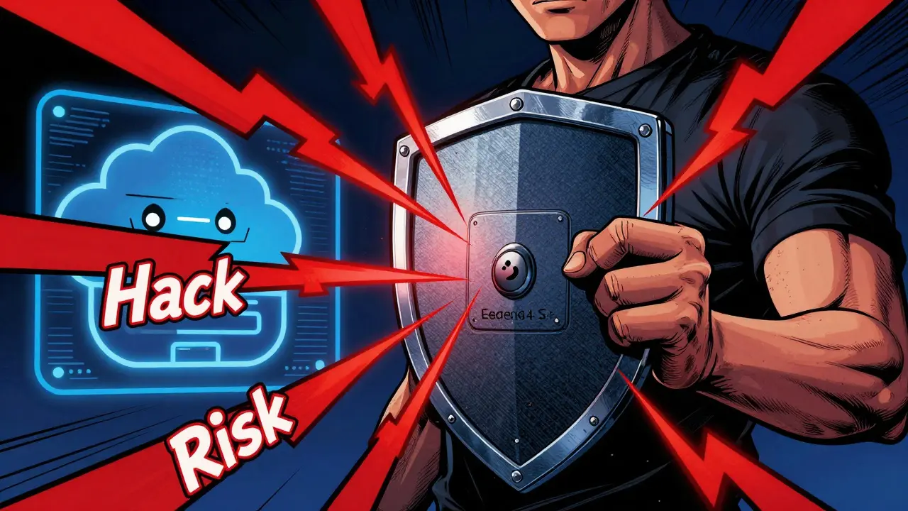 Portefeuille matériel protégeant les cryptomonnaies contre les cybermenaces