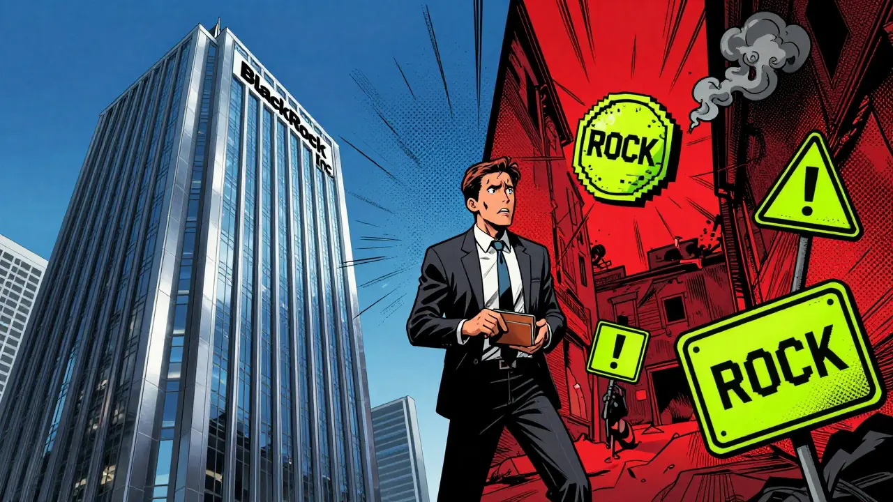 BLACK ROCK (ROCK) : Qu'est-ce que ce token crypto ? Guide complet et avertissements