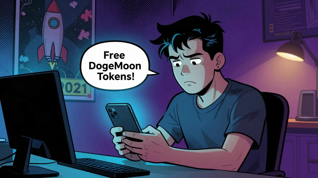DogeMoon (DGMOON) : Détails de l'airdrop, pièges et réalité en 2026