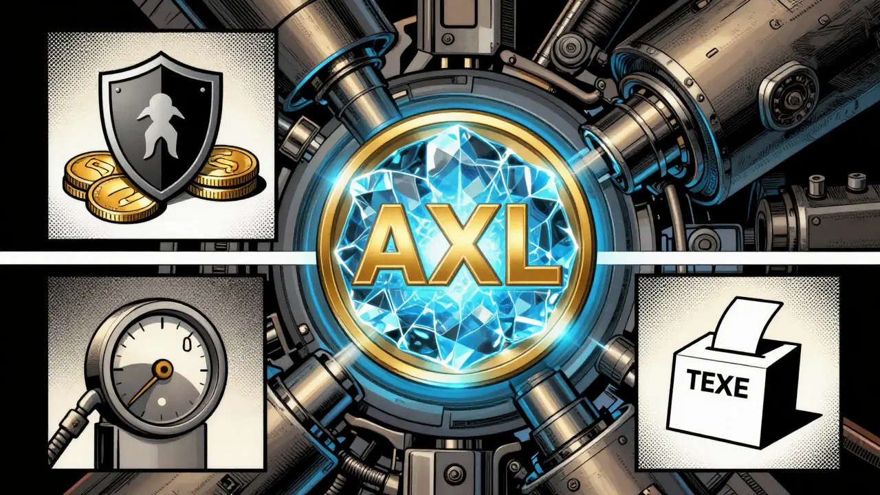 Le jeton AXL comme moteur du réseau interchaîne