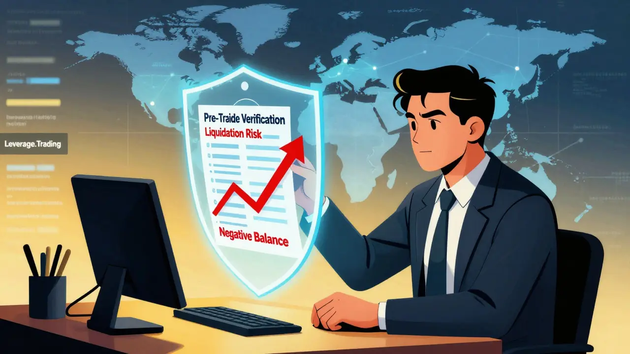 Style BD : trader utilisant des outils de gestion des risques contre la liquidation