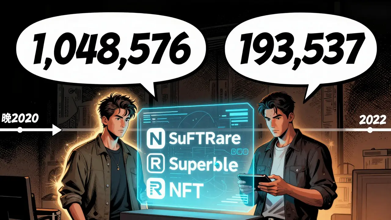 Artistes et collectionneurs vérifiant leur éligibilité à l'airdrop MurAll en style comics