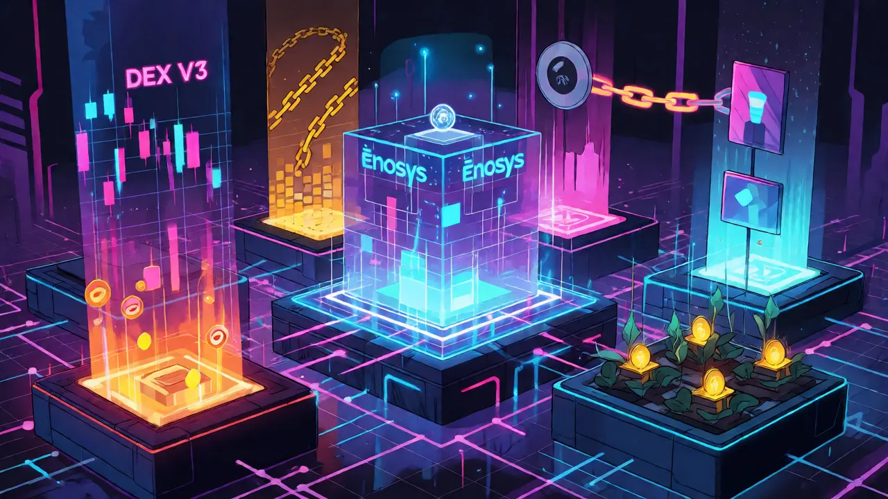 Ēnosys Crypto Exchange Review: Analyse Complète de la Plateforme DeFi